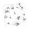 Smarty Had A Party White with Silver Paint Splatter Paper BeverageCocktail Napkins 600 Napkins, 600PK 2292-CASE - alternate 9
